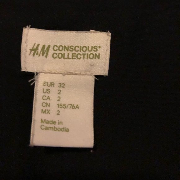 Black H&M Conscious Collection Blouse (2) - Picture 5 of 7